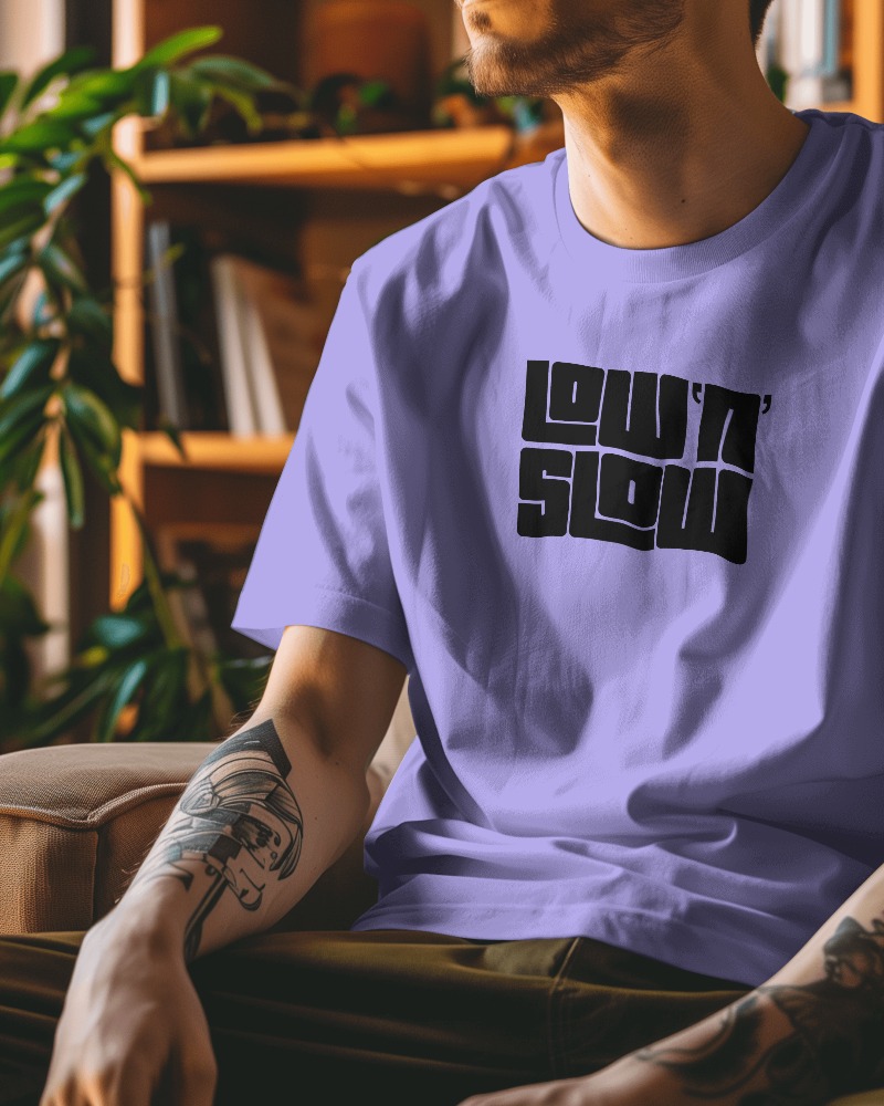 Unisex Oversized Classic T-Shirt Lavender Low n Slow