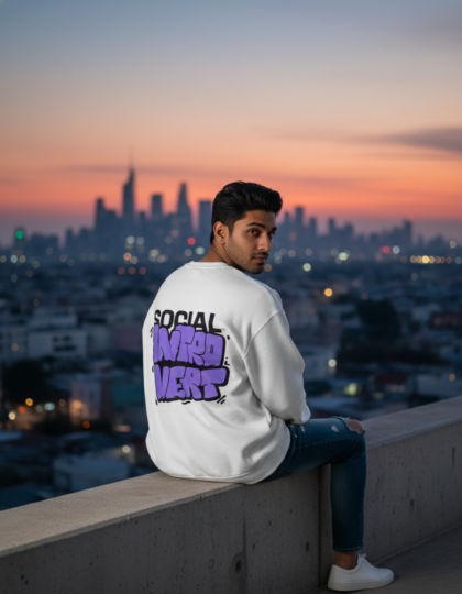 social introvert sweatshirt