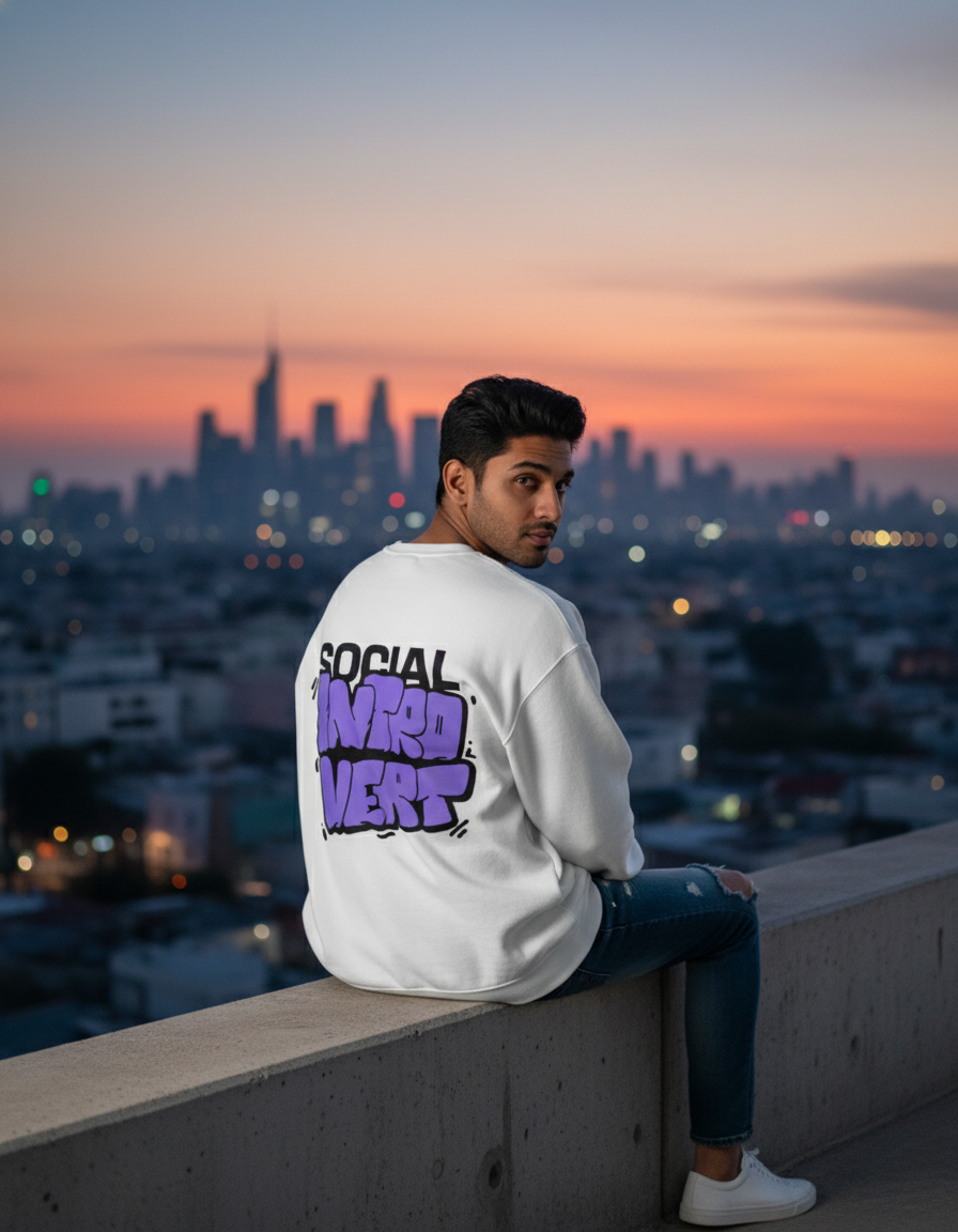 social introvert sweatshirt